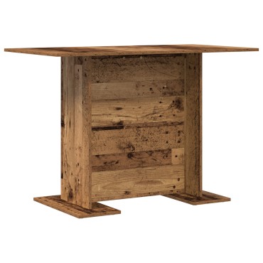 vidaXL Τραπέζι Φαγητού από Παλιό Ξύλο 110x60x75cm Επεξεργασμένο Ξύλο 1 τεμ.
