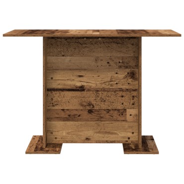 vidaXL Τραπέζι Φαγητού από Παλιό Ξύλο 110x60x75cm Επεξεργασμένο Ξύλο 1 τεμ.