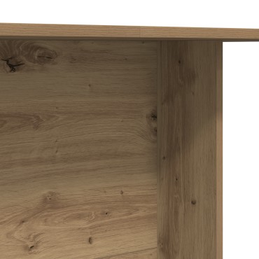 vidaXL Τραπεζαρία 110x60x75cm Επεξεργασμένο Ξύλο Artisan Oak 1 τεμ.