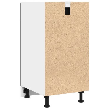 vidaXL Κρεμαστό ντουλάπι Μαύρη Οξυά 40x46x81,5 εκ