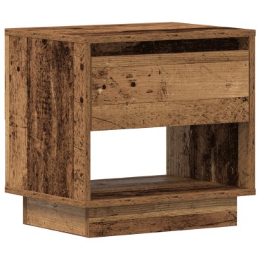 vidaXL Κομοδίνο Παλιού Ξύλου 45x34x44cm Κατασκευασμένο από Ξύλο 1 τεμ.