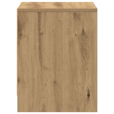κομοδίνο vidaXL από τεχνητό ξύλο δρυός 45x34x44,5cm 1 τεμ.