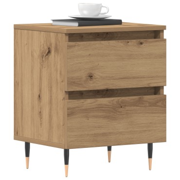 vidaXL Κομοδίνο Artisan Oak 40x35x50cm Κατασκευασμένο από τεχνητό ξύλο 1 τεμ.