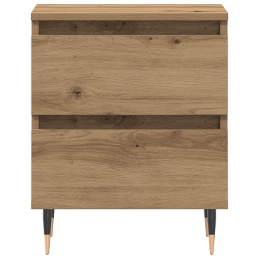 vidaXL Κομοδίνο Artisan Oak 40x35x50cm Κατασκευασμένο από τεχνητό ξύλο 1 τεμ.