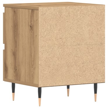 vidaXL Κομοδίνο Artisan Oak 40x35x50cm Κατασκευασμένο από τεχνητό ξύλο 1 τεμ.