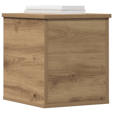 vidaXL Κουτί Αποθήκευσης Artisan Oak 30x35x35 cm Φτιαγμένο από Επεξεργασμένο Ξύλο 1 τεμ.