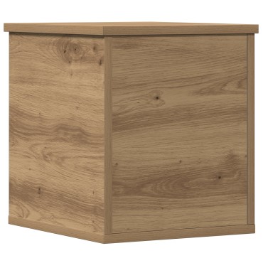 vidaXL Κουτί Αποθήκευσης Artisan Oak 30x35x35 cm Φτιαγμένο από Επεξεργασμένο Ξύλο 1 τεμ.