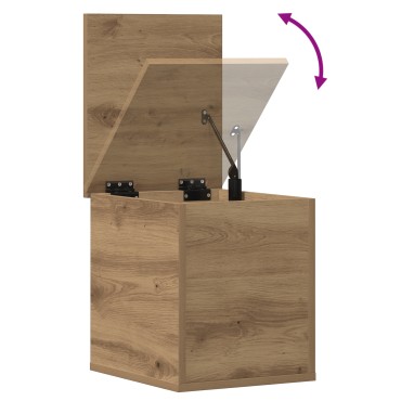 vidaXL Κουτί Αποθήκευσης Artisan Oak 30x35x35 cm Φτιαγμένο από Επεξεργασμένο Ξύλο 1 τεμ.