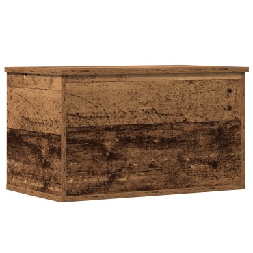 Κουτί Αποθήκευσης από Παλιό Ξύλο 60x35x35cm