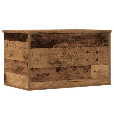 Κουτί Αποθήκευσης από Παλιό Ξύλο 60x35x35cm