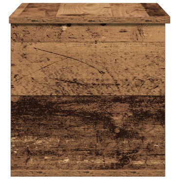 Κουτί Αποθήκευσης από Παλιό Ξύλο 60x35x35cm
