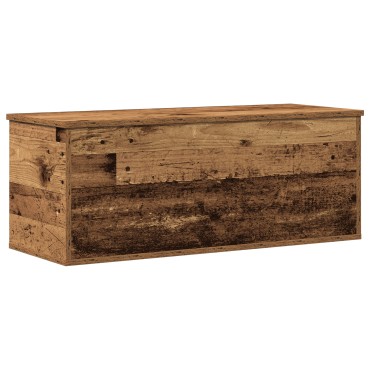 vidaXL Κουτί Αποθήκευσης από Παλιό Ξύλο 90x35x35cm 1 τεμ.