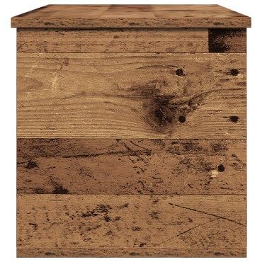 vidaXL Κουτί Αποθήκευσης από Παλιό Ξύλο 90x35x35cm 1 τεμ.