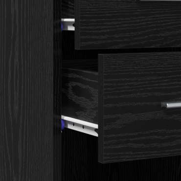 vidaXL Υψηλό ντουλάπι Artisan Oak 30x42,5x185cm Κατασκευασμένο ξύλο 1 τεμ.