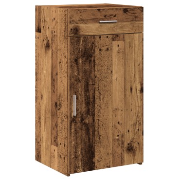 vidaXL Σύνθετο Πατάρι Παλιού Ξύλου 30x42,5x93cm Μηχανικά Ξύλινο 1 τεμ.