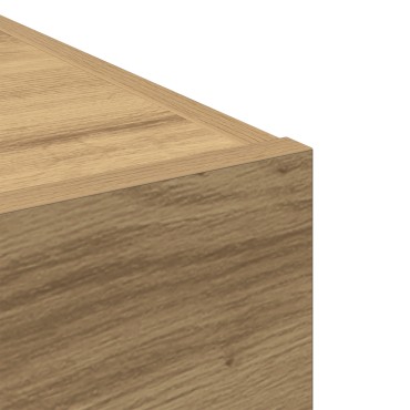 vidaXL Κονσόλα Artisan Δρυς 30x42,5x93cm Κατασκευασμένη Ξυλεία 1 τεμ.
