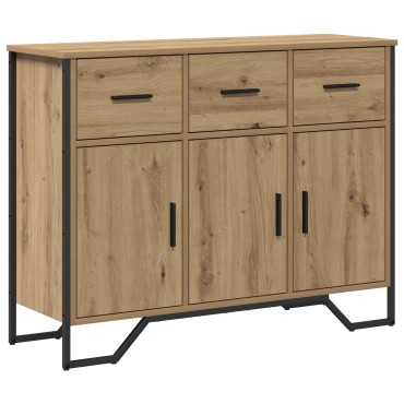vidaXL Σαλίγκαρος Artisan Oak 97x32.5x74.5cm Επεξεργασμένο Ξύλο 1 τεμ.