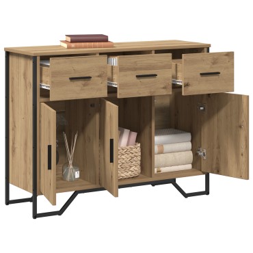 vidaXL Σαλίγκαρος Artisan Oak 97x32.5x74.5cm Επεξεργασμένο Ξύλο 1 τεμ.