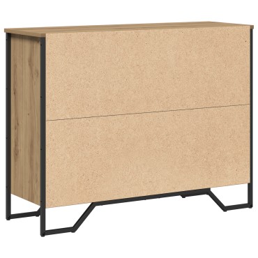 vidaXL Σαλίγκαρος Artisan Oak 97x32.5x74.5cm Επεξεργασμένο Ξύλο 1 τεμ.