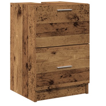 vidaXL ντουλάπι νιπτήρα παλιό ξύλο 40x37x59cm Επεξεργασμένο ξύλο