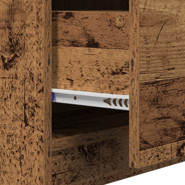 vidaXL ντουλάπι νιπτήρα παλιό ξύλο 40x37x59cm Επεξεργασμένο ξύλο