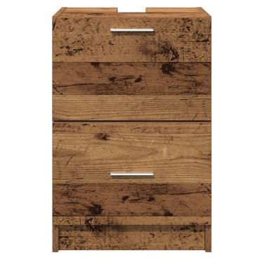 vidaXL ντουλάπι νιπτήρα παλιό ξύλο 40x37x59cm Επεξεργασμένο ξύλο