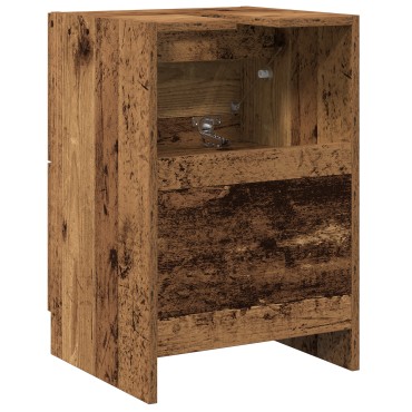vidaXL ντουλάπι νιπτήρα παλιό ξύλο 40x37x59cm Επεξεργασμένο ξύλο