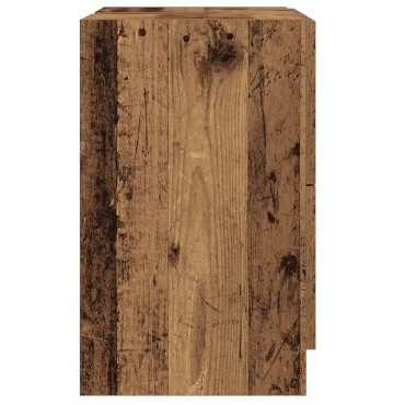 vidaXL Ντουλάπι νεροχύτη Παλιό Ξύλο 59x37x59cm Μηχανικά Ξύλο