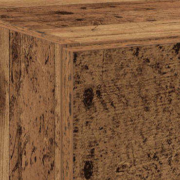 vidaXL Ντουλάπι νεροχύτη Παλιό Ξύλο 59x37x59cm Μηχανικά Ξύλο