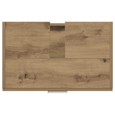vidaXL Ντουλάπα Νιπτήρα Ξύλο Τέχνης 59x37x59cm Επεξεργασμένο Ξύλο