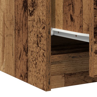 vidaXL Ντουλάπι νιπτήρα Παλιό Ξύλο 78x37x59cm Τεχνητό Ξύλο