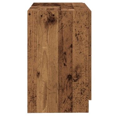vidaXL Ντουλάπι νιπτήρα Παλιό Ξύλο 78x37x59cm Τεχνητό Ξύλο