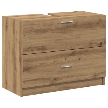 vidaXL Ντουλάπι Νιπτήρα Artisan Oak 78x37x59cm Μηχανικά Ξύλα 1 τεμ.