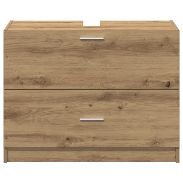vidaXL Ντουλάπι Νιπτήρα Artisan Oak 78x37x59cm Μηχανικά Ξύλα 1 τεμ.
