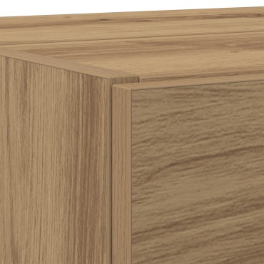 vidaXL Ντουλάπι Νιπτήρα Artisan Oak 78x37x59cm Μηχανικά Ξύλα 1 τεμ.
