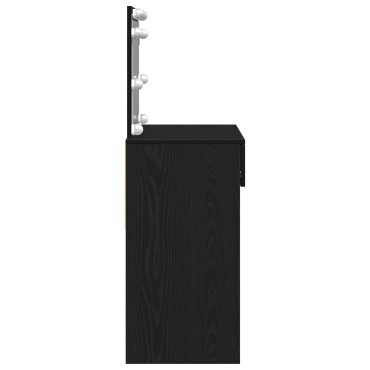 vidaXL Τραπέζι περιποίησης Μαύρη Οξυά 100x40x120cm