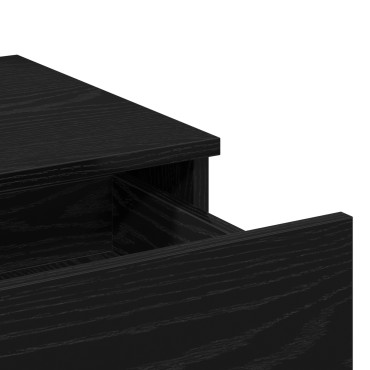 vidaXL Τραπέζι περιποίησης Μαύρη Οξυά 100x40x120cm
