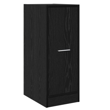vidaXL Φαρμακοποιός Ντουλάπα Μαύρη Δρυς 30x41x77,5cm Επεξεργασμένο Ξύλο