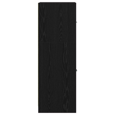 vidaXL Φαρμακοποιϊκή Ντουλάπα Μαύρη δρυς 40x41x118cm