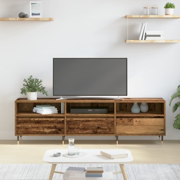 vidaXL TV Cabinet Ανακυκλωμένο Ξύλο 150x30x44.5 εκ