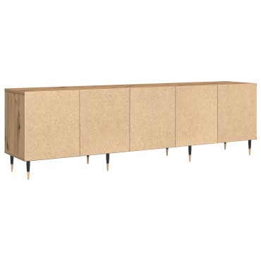 vidaXL Κάγκελο Τηλεόρασης Ξύλο Καλλιτέχνη 150x30x44.5cm Επεξεργασμένο Ξύλο