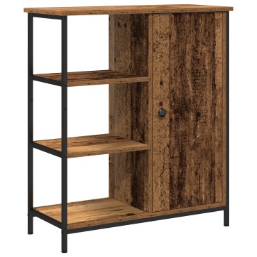 vidaXL Μπουφές Παλιού Ξύλου 70x30x80cm Συνθετικό Ξύλο 1 τεμ.