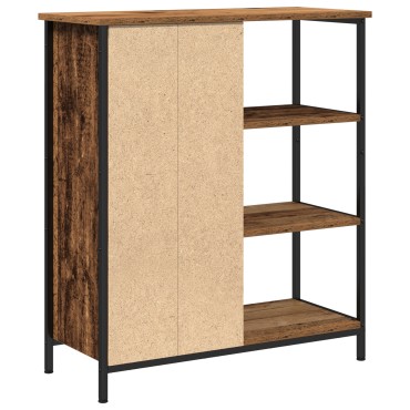 vidaXL Μπουφές Παλιού Ξύλου 70x30x80cm Συνθετικό Ξύλο 1 τεμ.