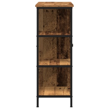 vidaXL Μπουφές Παλιού Ξύλου 70x30x80cm Συνθετικό Ξύλο 1 τεμ.