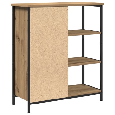 vidaXL Μπουφές Από Δρυς 70x30x80cm Επεξεργασμένο Ξύλο 1 τεμ.