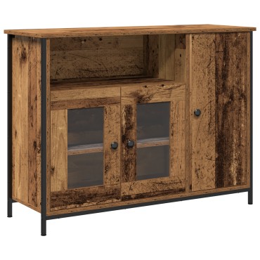 vidaXL Μπουφέ Παλιού Ξύλου 100x35x75cm Επεξεργασμένου Ξύλου 1 τεμ.