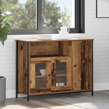 vidaXL Μπουφέ Παλιού Ξύλου 100x35x75cm Επεξεργασμένου Ξύλου 1 τεμ.
