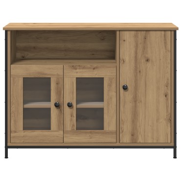 vidaXL Σαλονάκι Artisan Oak 100x35x75cm Επεξεργασμένο ξύλο 1 τεμ.