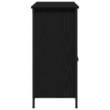 vidaXL Μπουφές Μαύρου Δρυός 100x35x75cm Επεξεργασμένο Ξύλο 1 τεμ.
