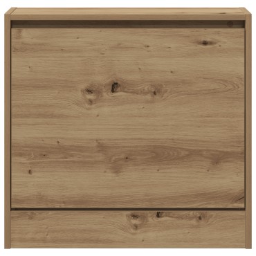 vidaXL Ντουλάπα Παπουτσιών Καρυδιά 60x21x57cm Επεξεργασμένο Ξύλο